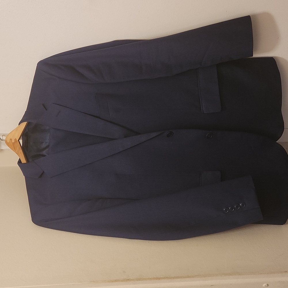 Mens Blue Dress Suit